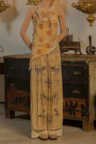 MUTEDANCE Silk dyed trousers MD21SS32